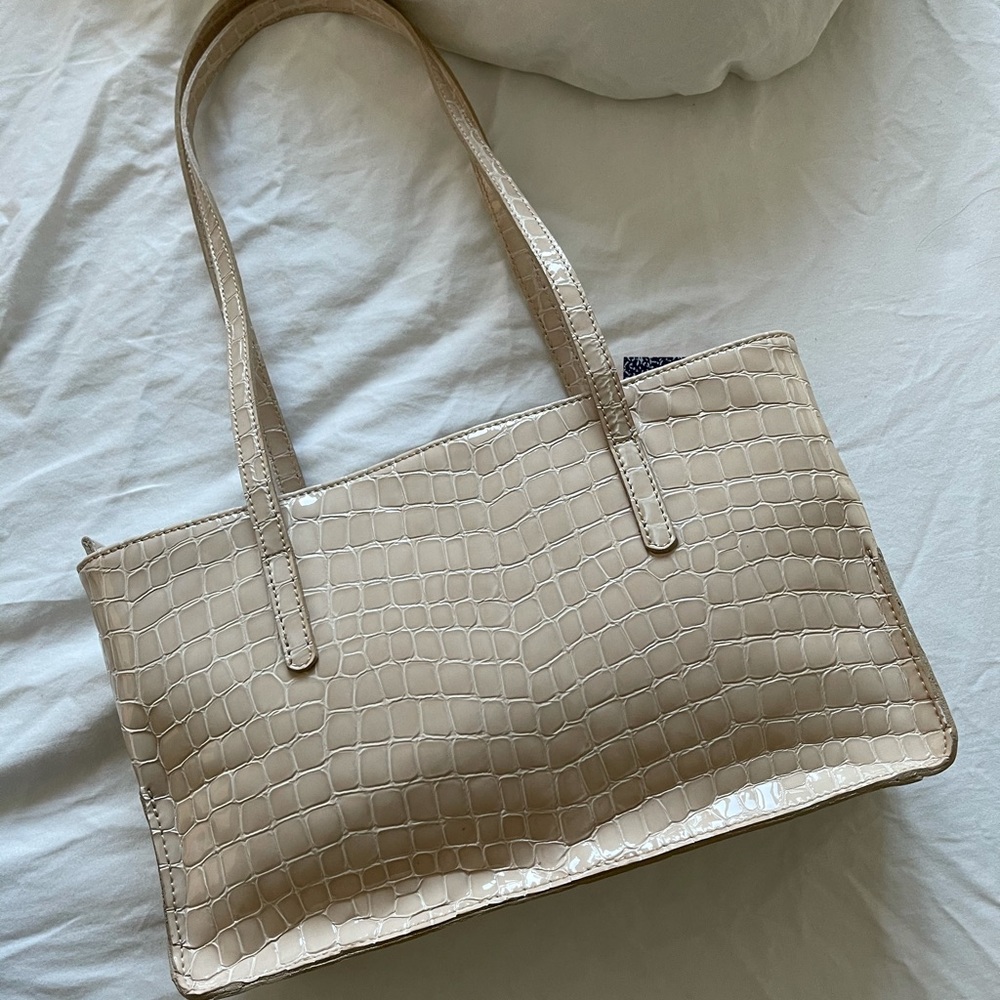 Paloma Wool Ecru Hermosa Leather Bag - Picture 3 of 5